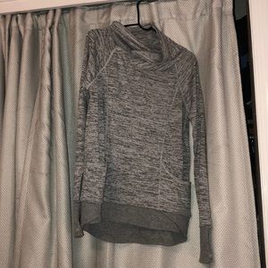 grey hoodie